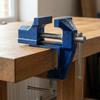 Tools Cast Steel Portable Small Vice Heavy-Duty Non-Slip Jaw Table Clamp Compact Heavy-Duty Work Vise Metalworking