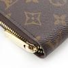 LOUIS VUITTON Zippy wallet Purse M42616 Brown Monogram canvas unisex Used