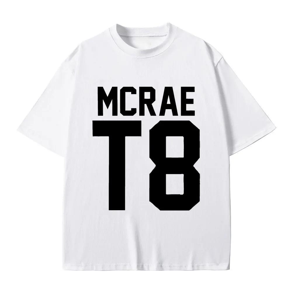 2025 Singer Tate Mcrae T8 Music T Shirts Men's Women Vintage T-shirt Summer Oversized Short Sleeve Tee Tops for Fans Gift