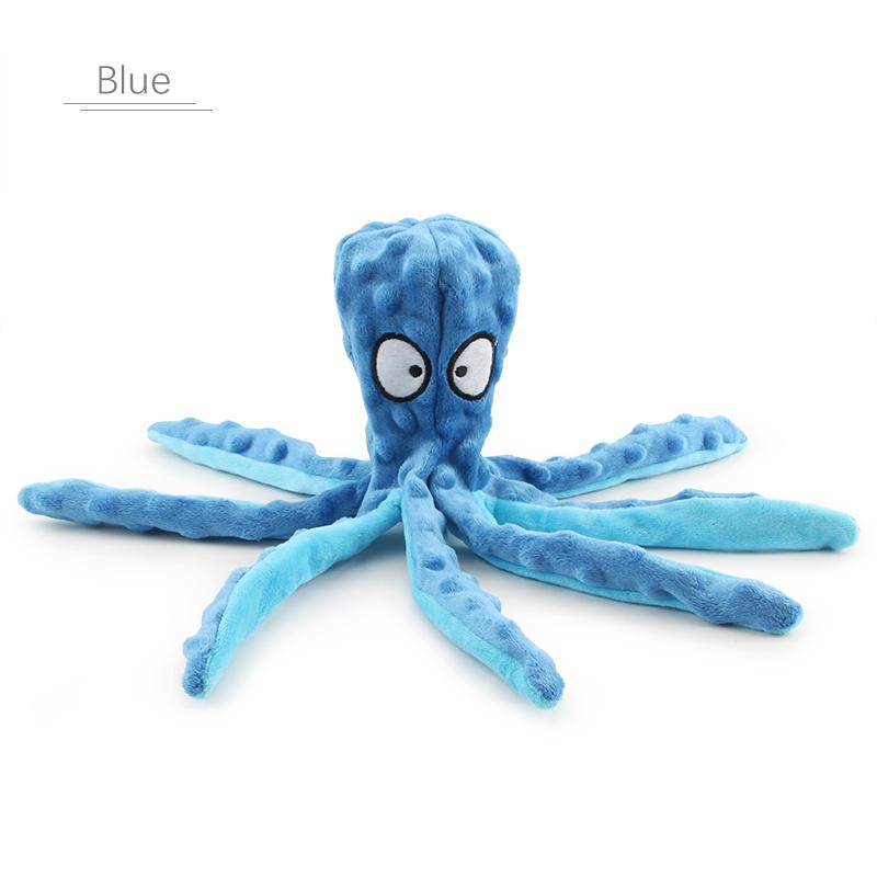 Octopus Crocodile Squeak Dog Toy Squid Puppy Plush Pet Toy Play Interactive Cat Supplies