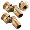 Brass Adjustable Shower Faucet with Copper Finish Flexible Outlet Angle and 360 Degree Rotation for Custom Bathroom Setups