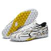 Children's football shoes Men's spikes Seamless fly-woven outdoor football shoes Youth artificial grass Professional football shoes