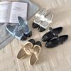 [Ushilai] French Xiaoxiangfeng Bow Mary Jane Shoes Women's 2025 Spring New Sweet Versatile Single Shoes