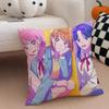 Heartwarming Sports Japanese Anime BBlue Box Cushion Cover Throw Pillow Cover Hidden Button Durable Polyester Chair Cushion