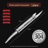 Stainless Steel Shrimp Line & Shell Peeler – 2-in-1 Back Opener & Remover Knife for Home Use