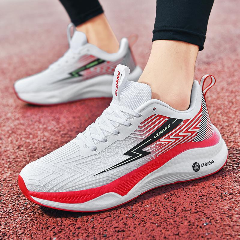 Sneakers Running Shoes Rubber Sports Casual Shoes Trend Fashion Students Summer New Men's Shoes Mesh Soft Sole