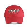 Illustrated Horse Canvas Wall Art Baseball Cap Fashion Unisex Sunhat Womens Outdoor Sports Snapback Cap