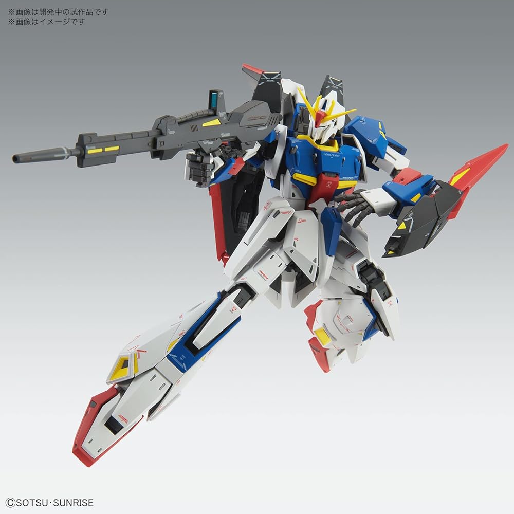 Bandai Spirits MG Zeta Gundam Ver.Ka 1/100 Scale Color-Coded Plastic Model Kit