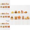 Adorable Mini Capybara Figures Bakery Collection Blind Box Cute Toy Models Set