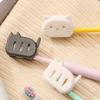 4PCS Cartoon Cat Toothbrush Head Case Cute Dustproof Protective Covers Portable Bathroom Travel Accessories