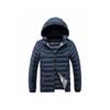 Rib Suit Cotton-padded Coat Men's Winter Graphene Solid Color Removable Cap Casual Trend Thickened Top Jacket