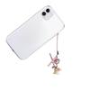 Acrylic Rabbit Keychain Delicate Flower Bowknot Keyring for Bags Backpacks