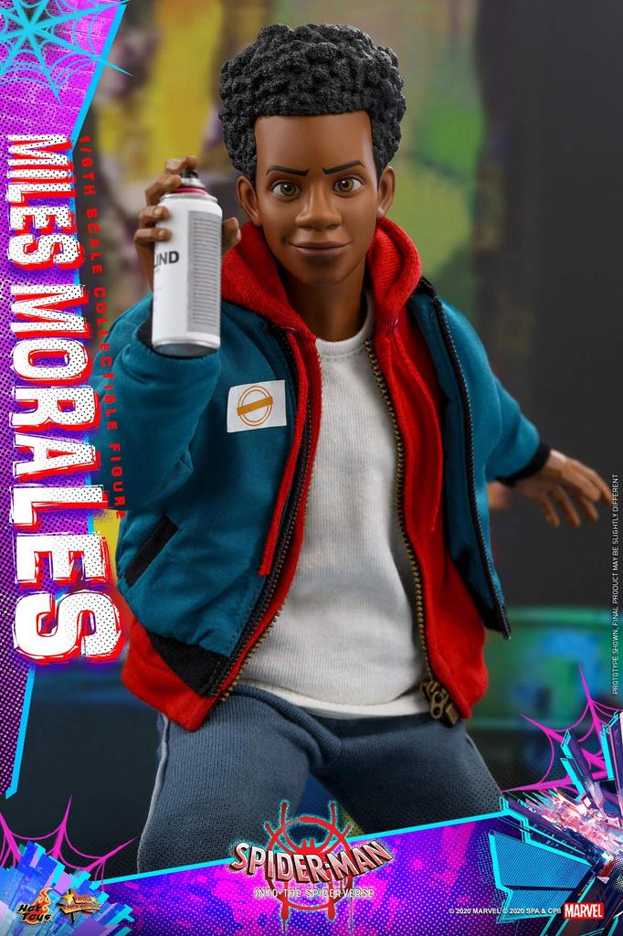 Movie Masterpiece Into the Miles Scale Figure Spider-Man Spider-Verse Morales/Spider-Man 1/6