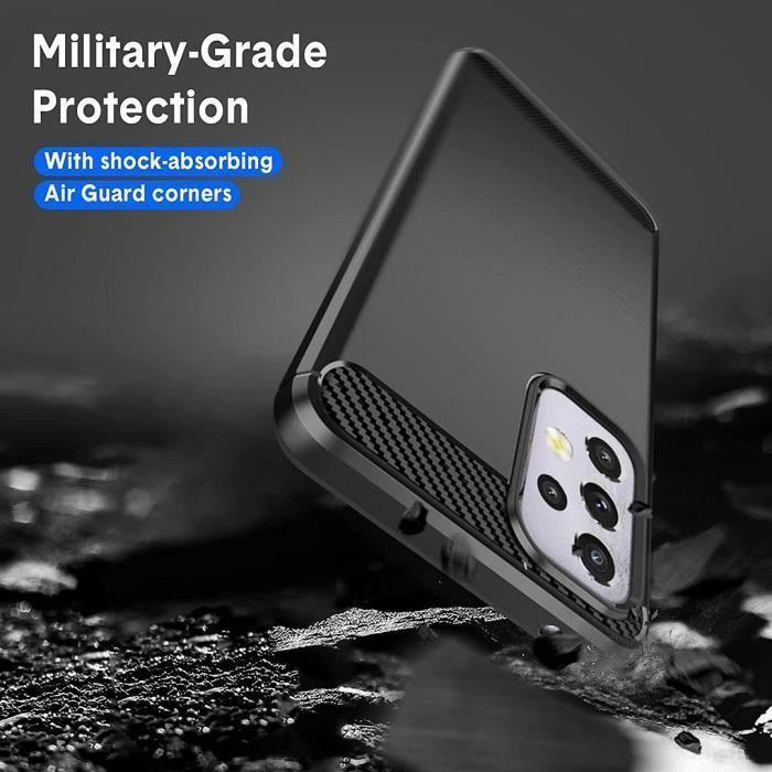 Coque de protection - PROSHOP - Samsung A33 5G - Motif Traits - Haute Résistance - Noir