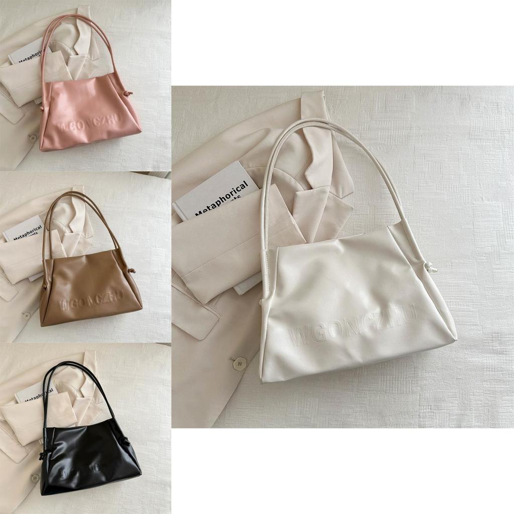 Fashionable Korean Style Underarm Bag For Spring And Summer Season With Large Capacity For Daily Commute