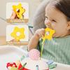 Distorting Mirror Plush Stuffed Sensory Toy with Clamp Stroller Hanging Ornaments  0-1 Years Old