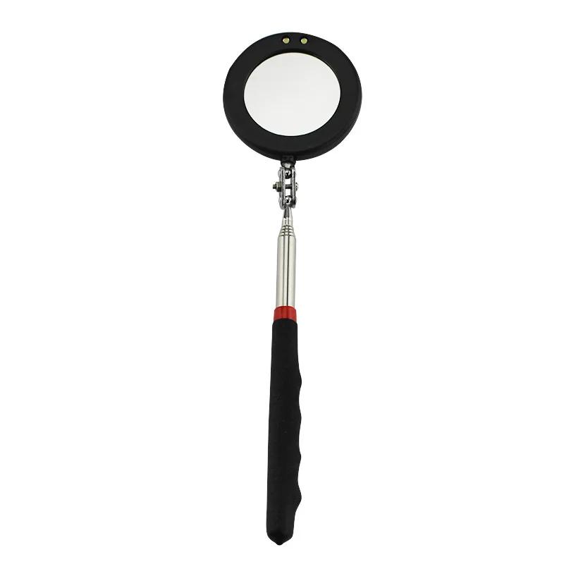 

Телескопическая гибкая головка инспекционное зеркало для днища автомобиля с подсветкой регулируемое зеркало обнаружения увеличение инспекционное зеркало