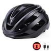 Unisex Cycling Helmet Mountain Road Bikes Integrated Spine Design Full Molded EPSPC Shell With Rear LED Light