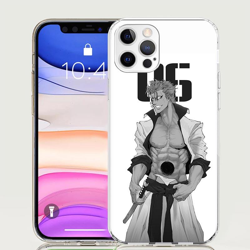 Bleach Grimmjow Phone Case For Apple iPhone 17 Air 16 15 Plus 14 + 13 Mini 12 11 Pro Max 7 8 SE 16Max Soft Shell Cover Coque 17