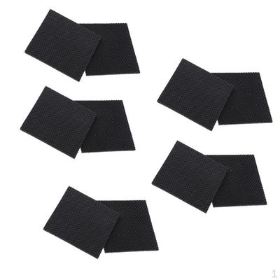 Sole Non-Slip Self- Pad Mat Rubber Black