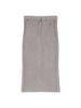 Kirsh Pigment-Dyed Knit Long Skirt [Charcoal]