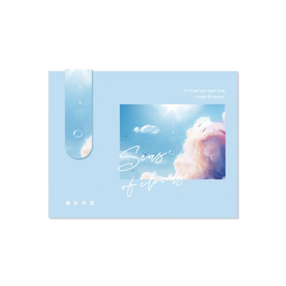 Stationery Page Markers Magnetic Magnetic Reading Book Mark Exquisite Bookmark