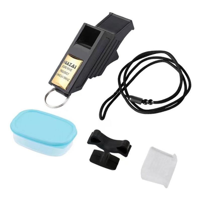 Lifesaving Whistle Referee Whistle Basketball Sports Training Football Whistle чёрный/золотой