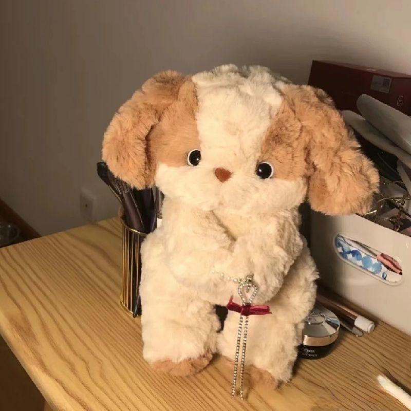 New Comfort Companion Bellyband Puppy Plush Doll Can Be Bib Good Night Plush Puppy
