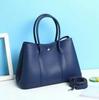 Lychee Pattern First Layer Cowhide Women's Bag Handbag Genuine Leather Women's Bag Soft Leather Garden Bag Messenger Bag