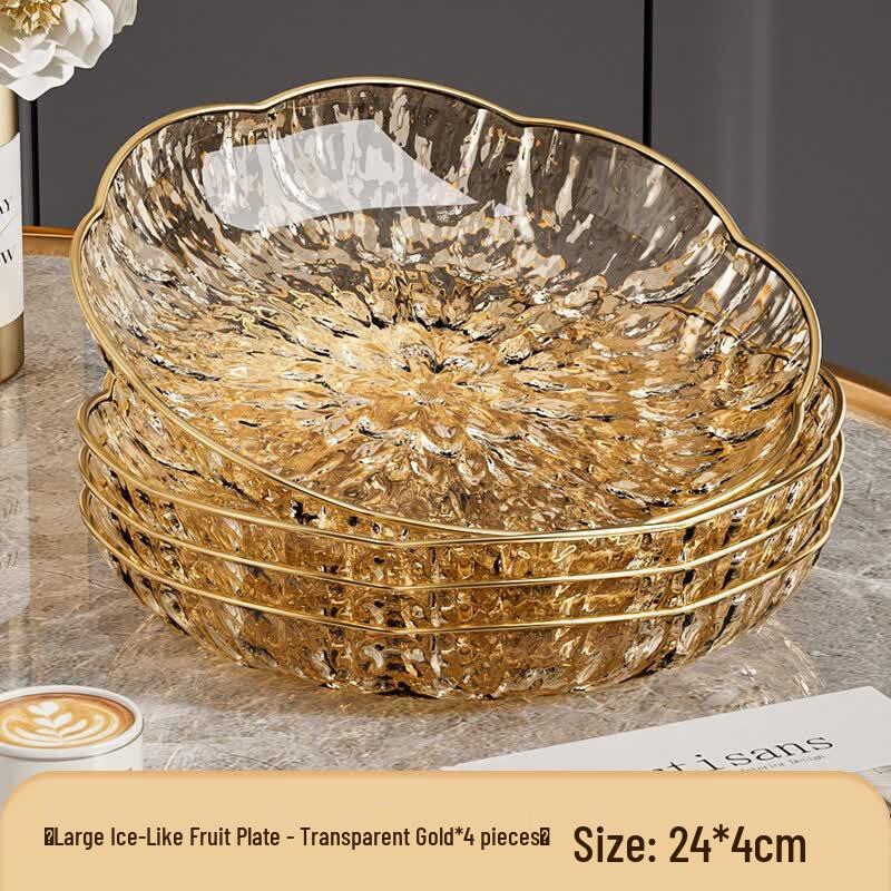 Qiwei 2024 Ins Style Food Grade Fruit & Snack Plate
