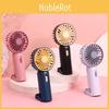 Cartoon Cute Handheld Mini Fan Usb Rechargeable Portable Desktop Fan With Custom Logo Blue/gray/red/black/mixed Colors