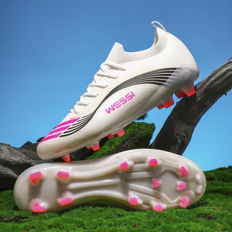 Football Shoes Male Student Lawn Adult Spike Competition Training Shoes Sneakers