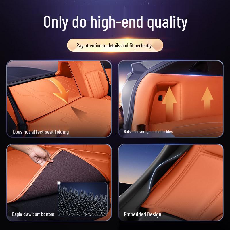 Blue Electric E5PLUS 2026 Full Coverage Trunk Mat for Interior Car Modification