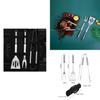 Ensemble d'outils BBQ en acier inoxydable de qualité supérieure pour l'extérieur et la maison Comprend une pince, une fourchette et une spatule