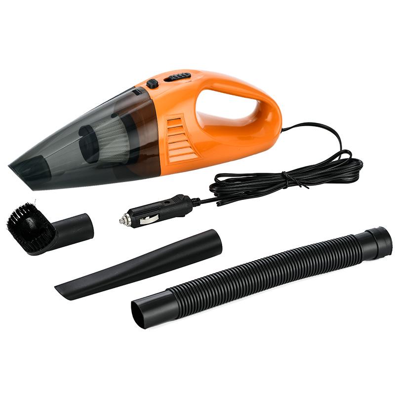 Rechargeable Cordless 12V High Power Car Vacuum Cleaner - Wet & Dry Dual-Use for Car Interior.