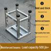 NINGXI 304 Enlarged Extra Thick Stainless Steel Stool