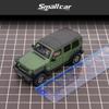 1:64 Jeeps Wrangler Rubicon SUV Alloy Car Model Diecasts Metal Off-road Vehicles Car Model Simulation Miniature Scale Kids Gifts ALQ1
