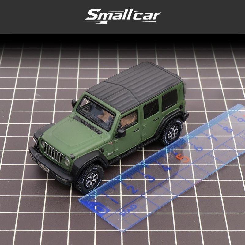 1:64 Jeeps Wrangler Rubicon SUV Alloy Car Model Diecasts Metal Off-road Vehicles Car Model Simulation Miniature Scale Kids Gifts ALQ1