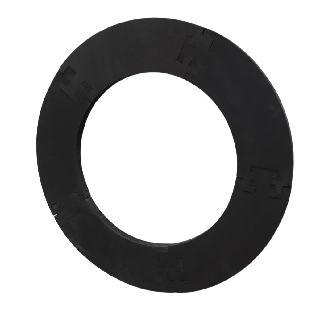 5PCS Dartboard Surround Ring Splicing Dart Board Wall Protection Ring Universal for Homes Bars Game Rooms