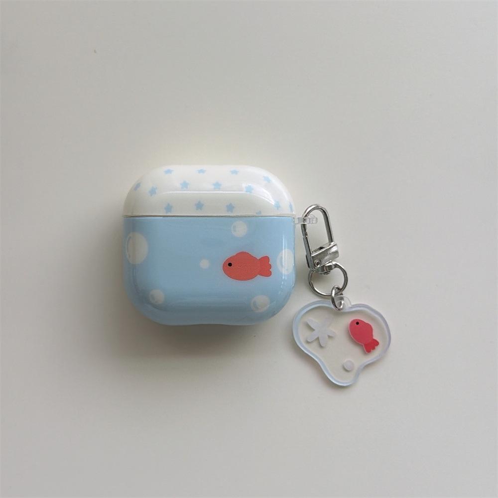 Applicable to Apple AirPods 1 /1 generation personalized polka dot blueberry earphone cover PRO1 cartoon anti-drop case PRO1 niche