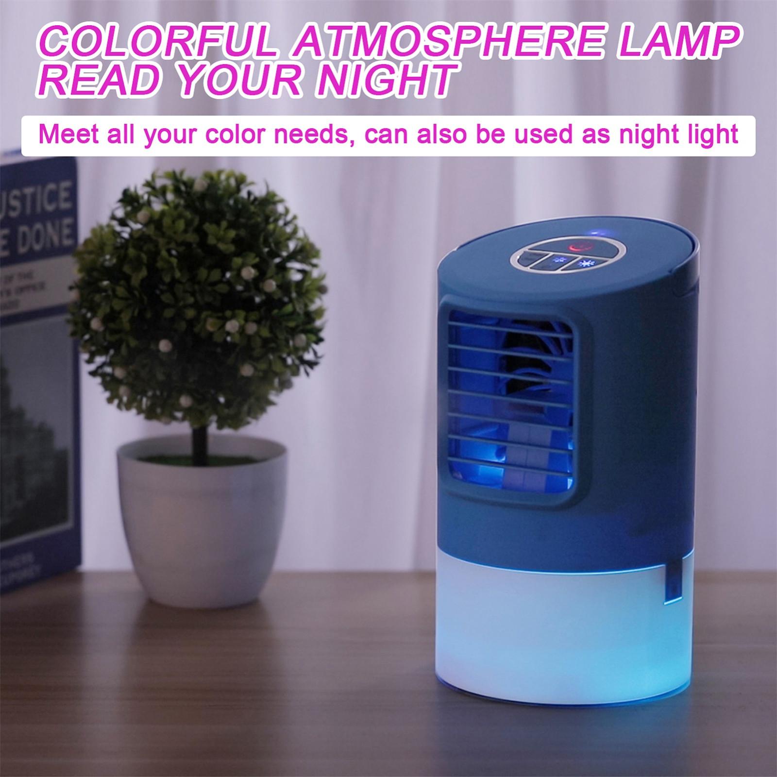 

Портативный вентилятор кондиционера, небольшой испарительный охладитель с таймером