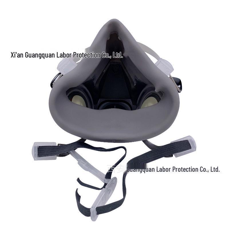 6200 Single-Body Respirator Mask for Spray Paint, Chemical, Pesticide, Dust, and Toxin Protection