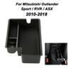 ABS Plastic Matte Black Central Armrest Storage Box Glove Organizer Accessories for Mitsubishi Outlander Sport RVR ASX 2010-2018