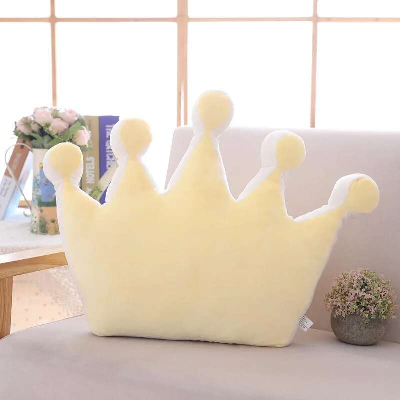 INS HOT Candy Color Cloud Star Plush Pillow Colorful Rainbow Crown Pillow Cushion Sofa Home Decoration Throw Pillow Toy