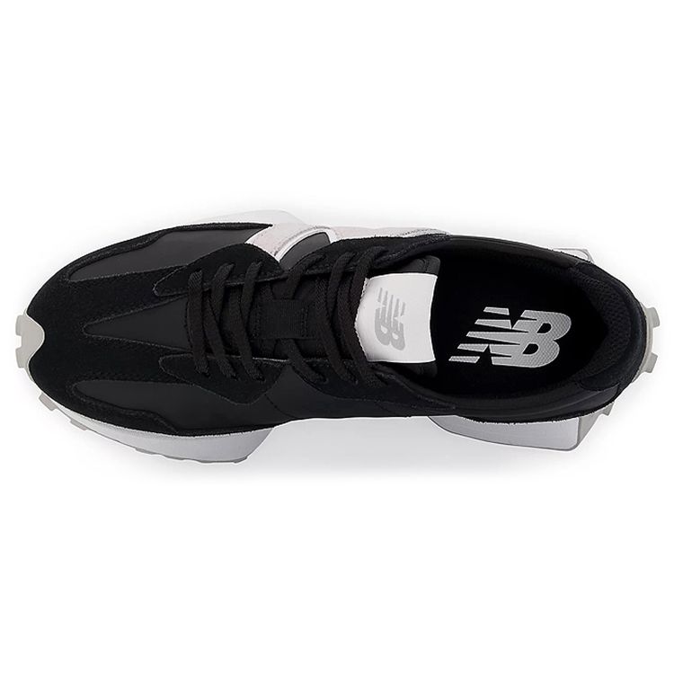 New Balance  327 Black Nimbus Cloud Women Sneakers White WS327LW