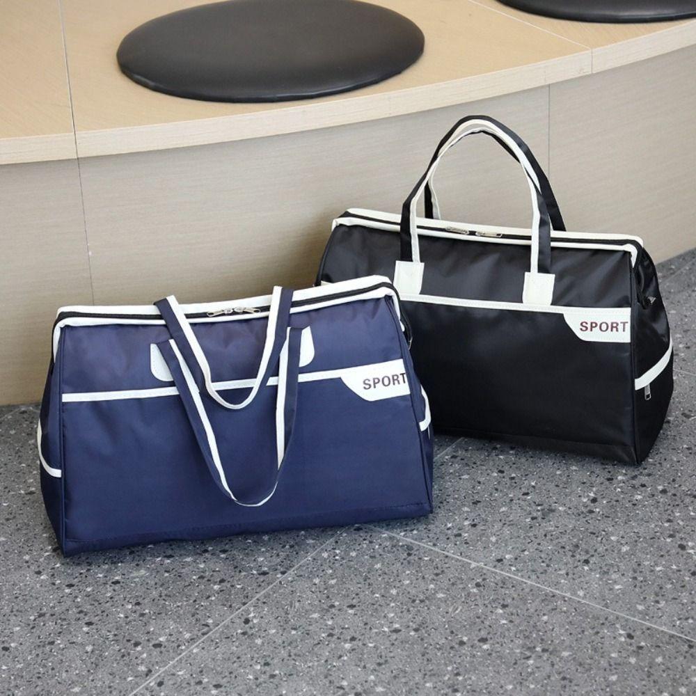 Korean style Travel Luggage Bag Large Capacity Gym Bag Duffel Bag Sports Fitness Handbag  Sports