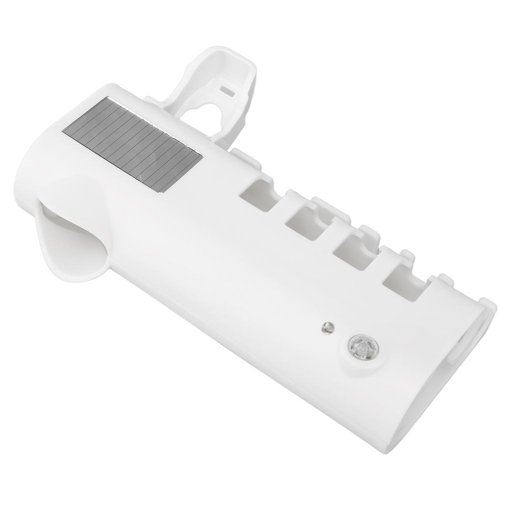 Toothbrush Holder 4 Slots Intelligent Cleaning Punch Free Wall Mounted Toothbrush Cleaner with