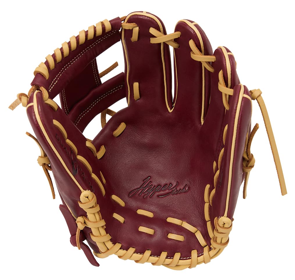 Rawlings Fit HYPER TECH R2G GS5FHTR34GF for Throwers Girls' Baseball/Softball Glove, Infielder's Glove, Shelly, 11.5 inches, Right-Handed