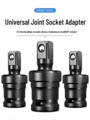 360° Universalgelenk-Stecknussadapter für 1/2'' Luft-Pneumatik-Elektroschrauber