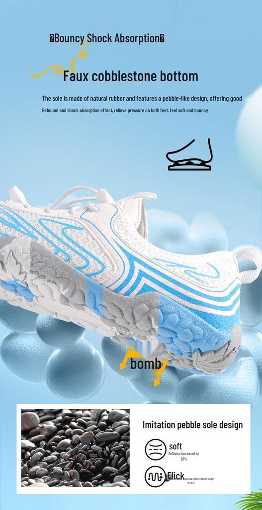 Fünf-Finger-Rutschfeste Schnelltrocknende Multifunktionale Wat- und Fitnessschuhe